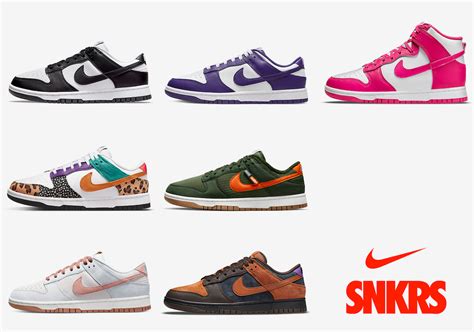 nike snkrs releases